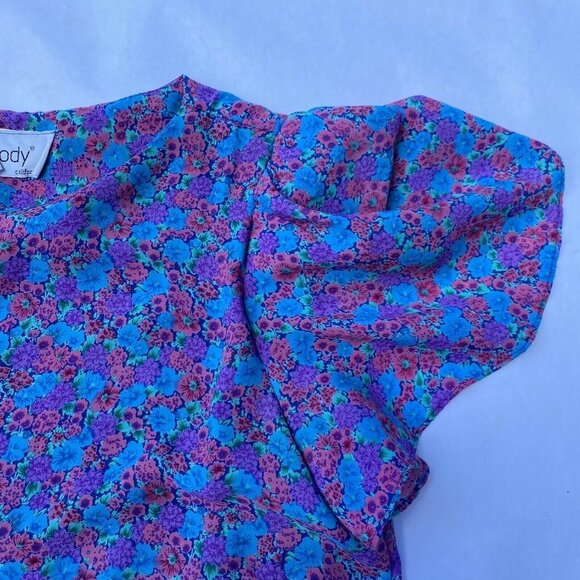 Vintage JODY Of California Dress Modest Prairie Boho  Farmhouse Women’s Small - Picture 7 of 10